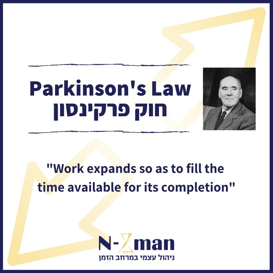 חוק פרקינסון – Parkinson's Law
